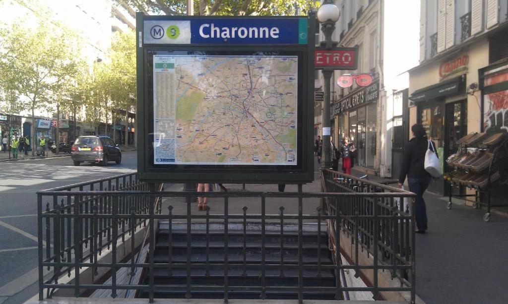 Guestready - Modern Studio 1Min Charonne Metro Paris Exterior foto